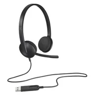 Słuchawki - Logitech H340 czarne (981-000475) - miniaturka - grafika 1
