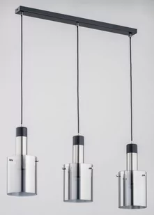 Alfa sosnowscy Nowoczesna lampa wisząca BELLA SILVER OP. 3 PŁ 62169 - Lampy sufitowe - miniaturka - grafika 1