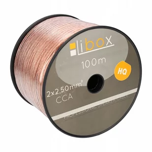 Libox Kabel Przewód Głośnikowy 2X2,5mm Cca Hq 10M - Kable - miniaturka - grafika 2
