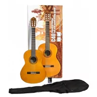 Gitary klasyczne - Yamaha C40II standardowy pakiet do gitary klasycznej z miękkim strojem, naturalny GC40PSTANDARD - miniaturka - grafika 1