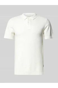 Koszulka polo o kroju regular fit z prążkowanymi wykończeniami model AIDEN - Blend - Koszulki męskie - miniaturka - grafika 1