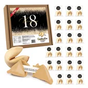 Przekąski dla dzieci - ZESTAW Ciasteczka Z Wróżbą Na 18 Urodziny 20 szt. - miniaturka - grafika 1