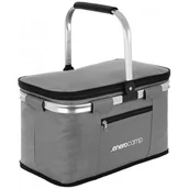 Torby sportowe - ENERO CAMP, Koszyk turystyczny, termiczny, składany, 24L, szary - miniaturka - grafika 1