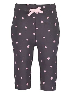 Blue Seven Legginsy w kolorze antracytowo-jasnoróżowym - Spodenki dla niemowląt - miniaturka - grafika 1