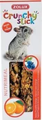 Przysmaki dla gryzoni - Zolux Crunchy Stick szynszyla tarnina/pomarańcza 115 g - miniaturka - grafika 1