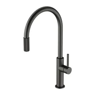 Baterie kuchenne - Omnires Switch Bateria kuchenna wysoka do podłączenia filtra grafit SW9057GR - miniaturka - grafika 1