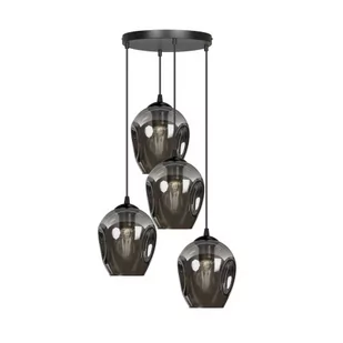 Emibig ISTAR 4 BL PREMIUM GRAFIT 680/4PREM lampa wisząca 4x40W/E27 IP20 680/4PREM - Lampy sufitowe - miniaturka - grafika 1