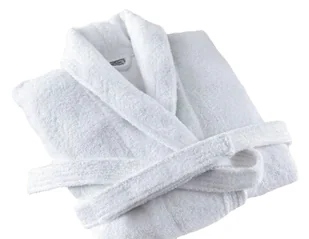 Szlafrok Bawełniany Frotte SPA Prestige Biały Rozmiar: M - Pozostałe akcesoria kosmetyczne - miniaturka - grafika 1