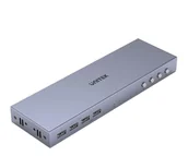 Torby na laptopy - Unitek V306A przełącznik KVM 4K HDMI 2.0 4w1-out +USB - miniaturka - grafika 1