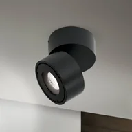 Lampy ogrodowe - ORION Reflektor zewnętrzny LED Harvey, czarny, Ø 10 cm, aluminium odlewane - miniaturka - grafika 1