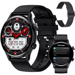 Artnico HK8 Pro Czarny - Smartwatch - miniaturka - grafika 1