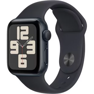 Apple Watch SE 2 GPS 40mm Aluminium Sport M/L Czarny - Smartwatch - miniaturka - grafika 1