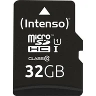 Karty pamięci - Intenso microSDHC Class 10 32GB  (3433480) - miniaturka - grafika 1