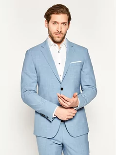 Marynarki męskie - Joop! Marynarka 17 Jb-49Herby-Str12 30021670 Niebieski Slim Fit - grafika 1