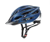 Kaski rowerowe - UVEX oversize 2018 granatowy KASK OVERSIZE 61-65 BLUE MAT WHITE - miniaturka - grafika 1