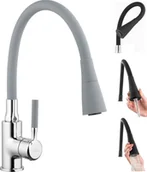 Baterie kuchenne - Bateria INVENA POGO BZ-80-L05-L szary + chrom - miniaturka - grafika 1