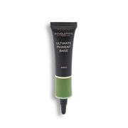 Bazy pod cienie - Makeup Revolution Ultimate Pigment Base baza pod cienie do powiek Green 15ml - miniaturka - grafika 1