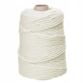 Zabawki kreatywne - Sznurek Do Makram Skręcany Śmietankowy 100M 5Mm Dpcraft - miniaturka - grafika 1