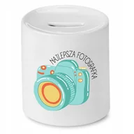 Skarbonki - Skarbonka Dla Glazurnika na Urodziny na Prezent z Nadrukiem ze Zdjęciem + Opakowanie na prezent (wzór 03) - miniaturka - grafika 1