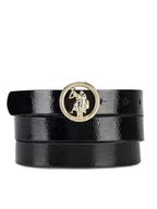 Paski - U.S. Polo Assn. Pasek AIUXT2564WAJ Czarny - miniaturka - grafika 1