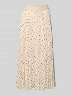 Spódnice - Spódnica midi z plisami model ‘Salma2’ - miniaturka - grafika 1