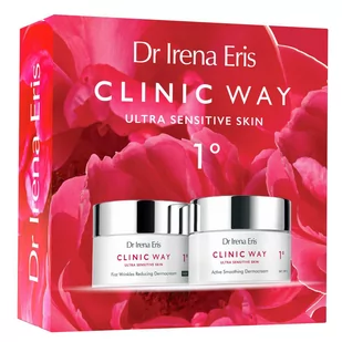 Dr Irena Eris Clinic Way Stopień 1 Pierwsze zmarszczki (Dermokrem na dzień 50ml + Dermokrem na noc) - Kremy do twarzy - miniaturka - grafika 1