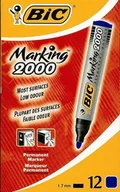 Przybory szkolne - Marker Marking 2000 okrągły niebieski (12szt) BIC - miniaturka - grafika 1