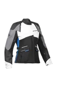 Odzież motocyklowa - Kurtka Motocyklowa Ixon Balder Damska Czarny/Szary/NiebieskiXL - miniaturka - grafika 1