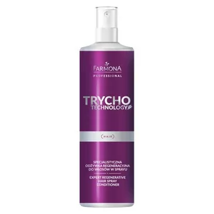 FARMONA TRYCHO TECHNOLOGY Specjalistyczna odżywka regenerująca do włosów w sprayu 200 ml - Odżywki do włosów - miniaturka - grafika 1