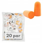 Odzież robocza - Zatyczki Stopery Do Uszu 20 Par 3M 1100 Wygłuszające Hałas - miniaturka - grafika 1