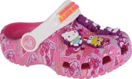 Buty dla dziewczynek - Crocs Crocs Hello Kitty and Friends Classic Clog 208025-680 Różowe 19/20 - miniaturka - grafika 1