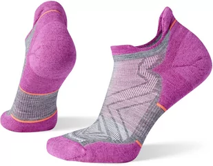 Smartwool Run Targeted Cushion Low Ankle Socks Women, szary/różowy L | EU 42-45 2022 Skarpety do biegania SW0016710521003-52-L - Skarpetki męskie - miniaturka - grafika 1