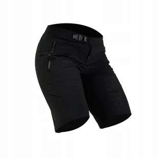 Spodenki Rowerowe Fox Lady Flexair Black (L) - Spodenki rowerowe - miniaturka - grafika 1