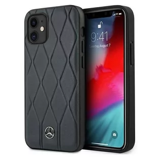 Mercedes MEHCP12SMULNA iPhone 12 mini 5,4" niebieski/blue hardcase Wave Line - Etui i futerały do telefonów - miniaturka - grafika 1