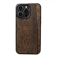 Etui i futerały do telefonów - Drewniane Etui Bewood iPhone 14 Pro Max KALENDARZ AZTECKI ZIRICOTTE - miniaturka - grafika 1