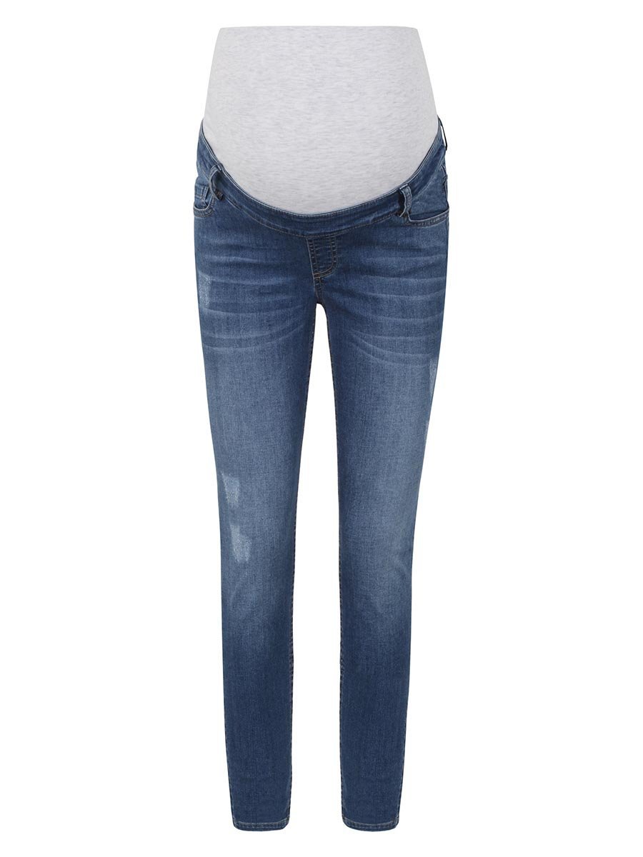 Damskie jeansy ciążowe granatowe Bellybutton Maternity, r.42