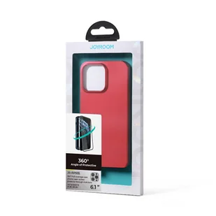Joyroom 360 Full Case etui pokrowiec do iPhone 13 Pro obudowa na tył i przód + szkło hartowane czerwony (JR-BP935 red) - Etui i futerały do telefonów - miniaturka - grafika 5
