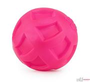 Zabawki dla psów - Z839 piłka różowa 10cm - miniaturka - grafika 1
