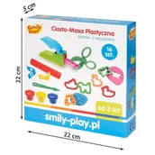 Masy plastyczne - Ciasto-masa z wyciskarką - Smily Play - miniaturka - grafika 1