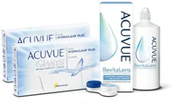 Płyny do soczewek kontaktowych - Zestaw 2 x ACUVUE  OASYS + płyn ACUVUE  RevitaLens 360 ml - miniaturka - grafika 1