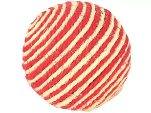 Piłka sznurek Happet K027 duża 9.5cm - Zabawki dla kotów - miniaturka - grafika 1