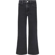 Spodnie sportowe damskie - CALVIN KLEIN JEANS Jeansy | flare fit - miniaturka - grafika 1