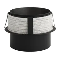 Akcesoria kominkowe - Zestaw podłączeniowy do kominów ceramicznych WKC180/180-CZ2 - miniaturka - grafika 1