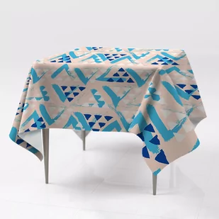 Różne obrusy kolory tkanina Wzór trójkąty 150x150, Fabricsy - Obrusy i serwetki - miniaturka - grafika 1