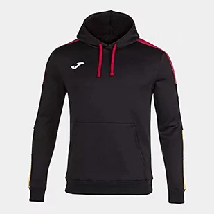 Joma Męska bluza Championship Street Ii Czerwony Czarny XL 101839 - Bluzy męskie - miniaturka - grafika 1