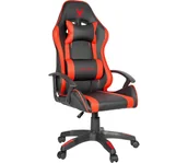 Fotele gamingowe - Fotel gamingowy VARR Zolder czarny/czerwony - miniaturka - grafika 1