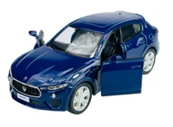 Samochody i pojazdy dla dzieci - RMZ City MASERATI LEVANTE GTS NIEBIESKI 11cm - miniaturka - grafika 1