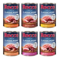 Mokra karma dla psów - Korzystny pakiet Rocco Classic Pork, 12 x 400 g - Pakiet mieszany - miniaturka - grafika 1