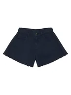 Spodenki damskie - Guess Szorty jeansowe J6RD11 WH1T0 Granatowy Regular Fit - miniaturka - grafika 1