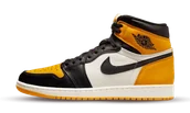 Buty sportowe męskie - Air Jordan 1 Retro High OG Yellow Toe - miniaturka - grafika 1